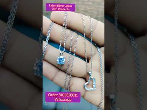 Silver Chain For Girls | Silver Chain Designs For Girls | Silver Chain Designs | Chandi Ki Chain