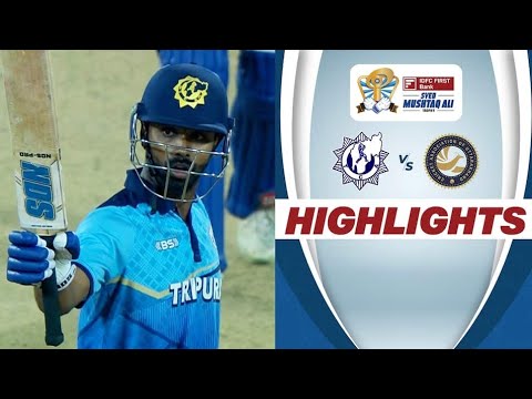 SMAT 2024, Tripura vs Uttarakhand: Match Highlights