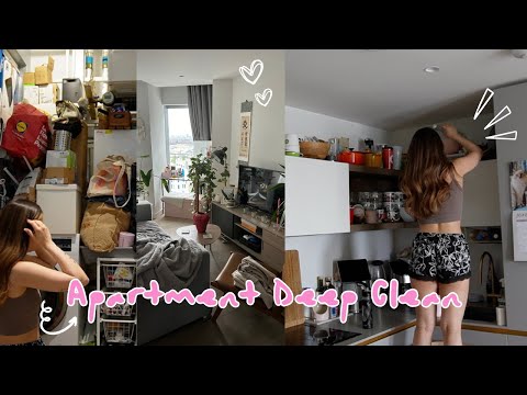 LONDON APARTMENT DEEP CLEAN WITH ME | I'M LEAVING LONDON