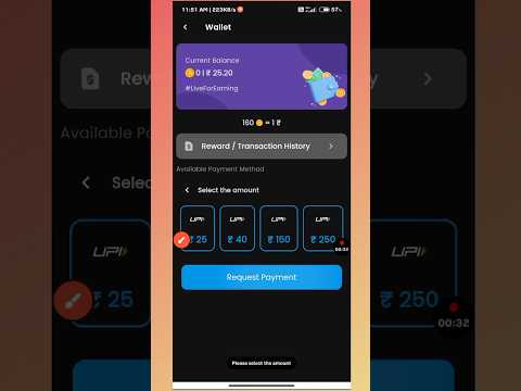 EARN ₹25 INSTANT PAYMENT தரும் APP 🤑 பணம் உடனே LIVE REDEEM EPSIODE 26 #earningapp#shorts#moneymaking