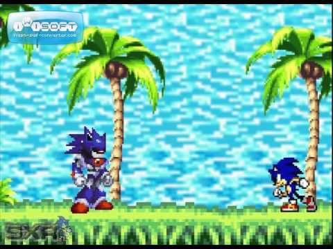 Sonic vs mecha sonic THE REMAKE! -preview-