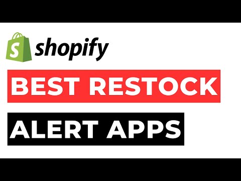 Best Restock Alert Apps Shopify