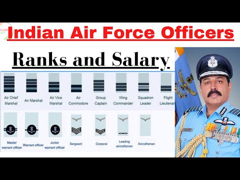 How To Recognize Indian Air Force Officers 🔥। Indian Air Force Officers Ranks and Salary and Star 🤔।