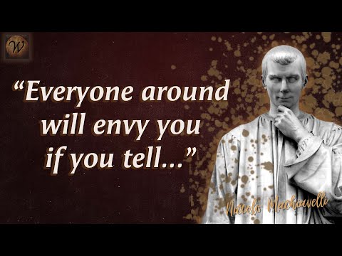 Inspiring Niccolo Machiavelli Quotes To Know Before Turning 40 | Wisdom.