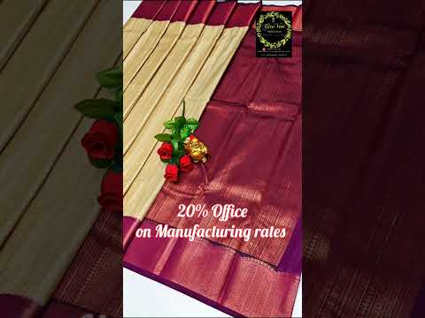 KANCHIPURAM silk 
 #trending#FestiveFashion #WeddingSarees #SpecialOffer #TrendingFashion