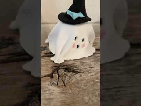 The cutest tea light #ghosts!! Our #halloweencraft e-book is launching Sept 27th! Are you ready?#diy