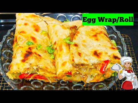 Egg wrap breakfast | Quick and healthy recipe | egg recipe | easy breakfast recipe