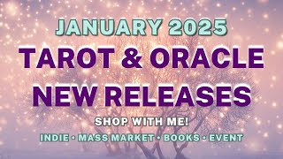 Tarot & Oracle New Releases January 2025: Decks, Books & Event | Shop with Me!