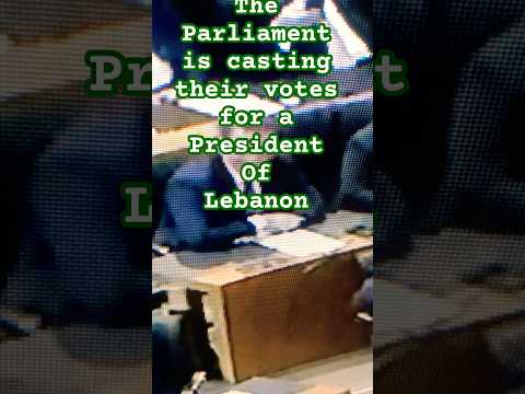 LEBANON PRESIDENT | FINALLY there will be a President for Lebanon | Voting time #news