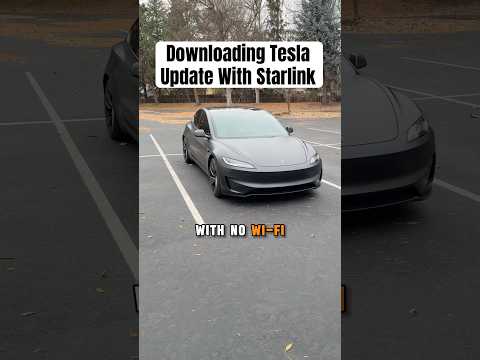 Starlink Mini Makes Updating My Tesla So Easy! 📡😤