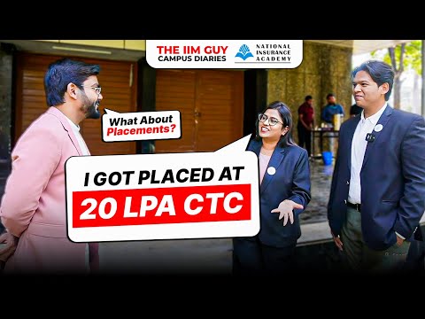 12 Lakh Average Salary at Just 75 Percentile | NIA Pune Placement Reality | Hidden Gem for Insurance