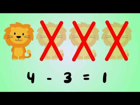 Subtraction For Kids | Learn to Subtract | 10 minutes of Subtraction| Learn to Subtract With teacher