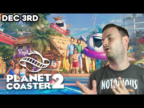 Sips Tries to Build JEFFLAND in Planet Coaster 2 But...