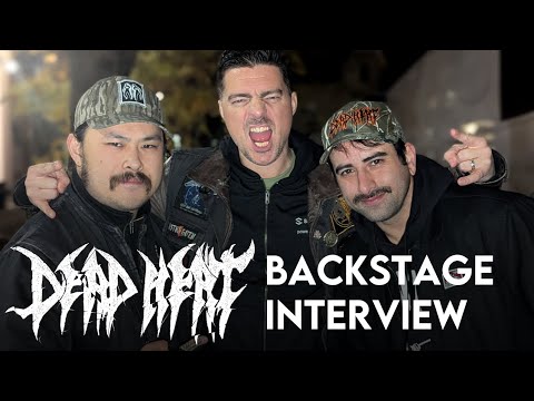 DEAD HEAT on tour with EXODUS! Backstage Interview 🤘