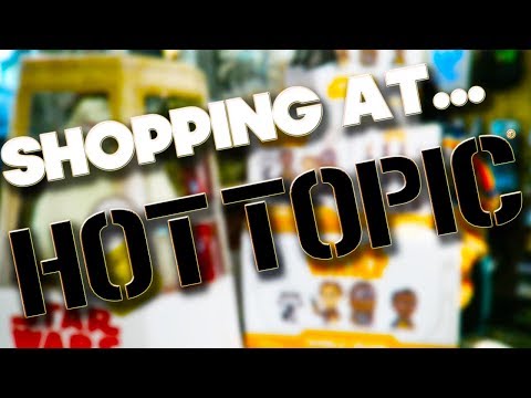 SHOPPING AT - HOT TOPIC - ORLANDO