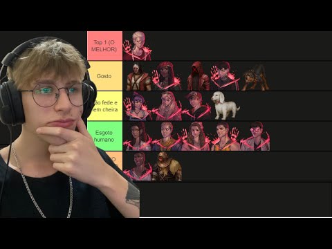 Tierlist NATAL MACABRO - Personagens c*zões | Kazinho