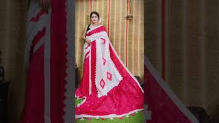 #bestqualityproducts #durgapujacollection #Handloom soft jamdani#viral #shortvideo👌👌❤❤