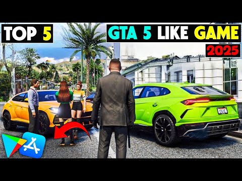 Finally Top 5 New GTA 5 Like Games For Android iOS l Best Open World Mobile Game 2025