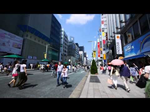 Ginza Pedestrian Mall May 2nd, 2015