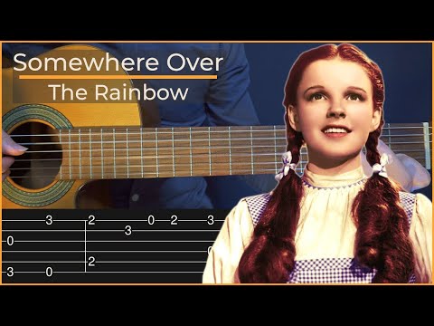 Somewhere over the Rainbow (Simple Guitar Tab)