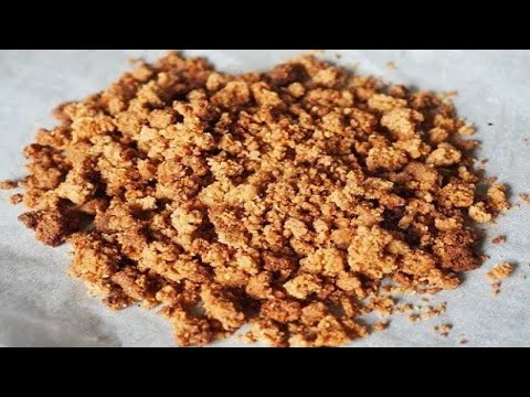 크럼블 반죽 (PÂTE À STREUSEL) 파헤치기 / 베이킹 원리 이론 - ( 반죽 5 )