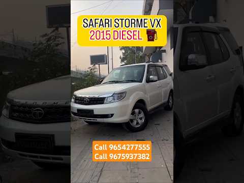 TATA SAFARI STORME VX 2015 1ST OWNER DIESEL ⛽️  #pushpa #music