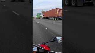 Driving In L.A Traffic | Semi Trucks Every Where