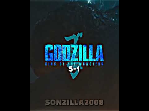 Godzilla King Of the Monsters vs Godzilla x Kong The New Empire #shorts #monsterverse #fypシ