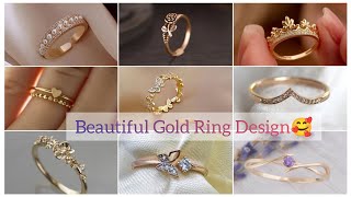 2025 Beautiful Gold Ring Design For Women | Simple Gold Ring Design | Latest Gold Ring Ideas | #ring