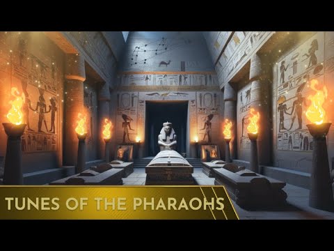 🔺TUNES OF THE🪬PHARAOHS⚱️EGYPTIAN MUSIC IN THE HEART OF THE PYRAMID🏺#pyramid #egipto #pharaoh#keops