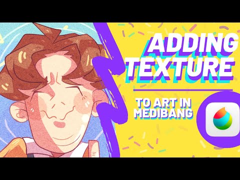 How to add textures to Medibang (f̶t̶.̶ ̶h̶i̶s̶økä) - TUTORIAL (read description)