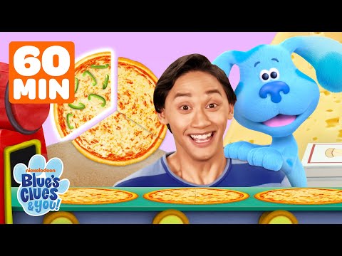 60 Minutes of Games w/ Josh & Blue  *Shapes & Numbers* | Blue's Clues & You!