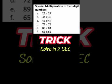 Shortcut tricks #61 multiplications #rrbalp #rrbalp2024 #mathstricks #viral #easymaths #aptitude