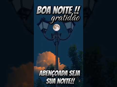 Boa noite! Tenha uma abençoada sexta-feira, que Deus esteja contigo em todos os momentos!