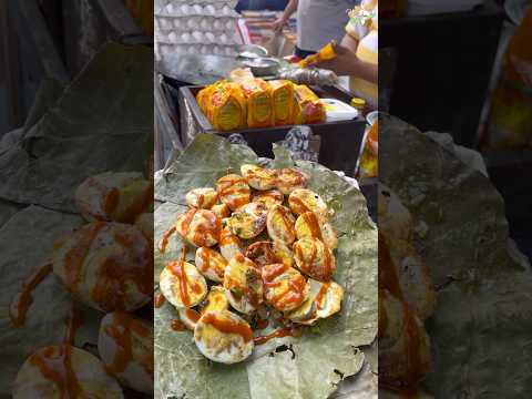 10 Boiled Eggs ka Tikka in Kolkata #eggtikkamasala #eggfry #ytshorts