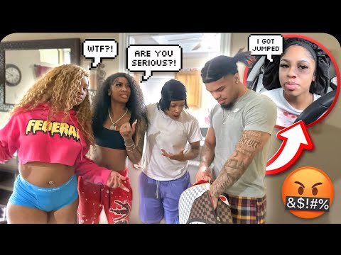 "I Got Jumped" Prank On IDA & KE *Gets Heated🤦🏽‍♀️*