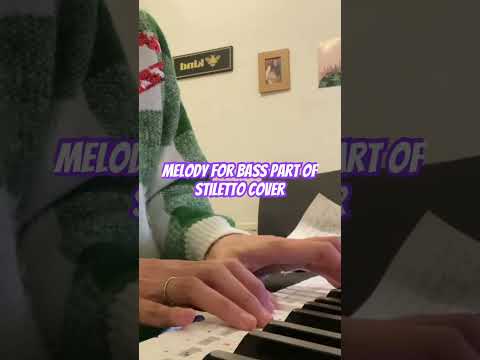 Stiletto chords cover #intermediatepiano #piano