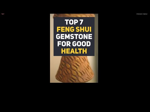 Top 7 Feng Shui Stone For Good Health, Healing Stones and Crystals, Amethyst, Jade, Citrine #shorts