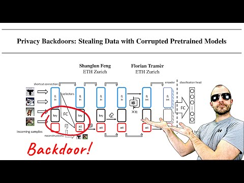 Privacy Backdoors: Stealing Data with Corrupted Pretrained Models (Paper Explained)