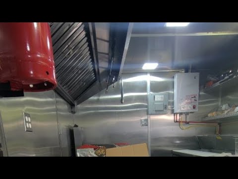 Ray Mack's Kitchen and Grill is live! Cleaning my Food Trailer