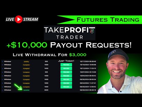 🔴 LIVE $3,000 Withdrawal From Take Profit Prop Firm!