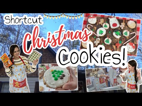 ⭐Store Bought Cookie Dough Hacks for the easiest Christmas Cookie Party!🎄