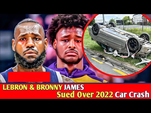 The Truth Behind LeBron & Bronny James' 2022 Car Accident Lawsuit"😌