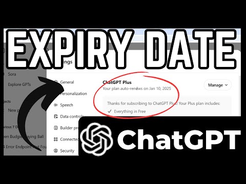 How to Check ChatGPT Subscription Plan Expiry Date