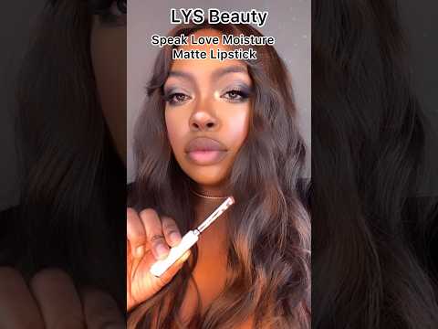 @lysbeauty Speak Love Moisture Matte Lipstick in shade Desired #lysbeauty #shortsfeed