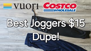 Costco Kirkland Vuori DUPE Best Joggers with Zip Pockets $15 Review