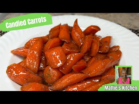 EASY Candied Carrots Just In Time For Thanksgiving/ Thanksgiving Side Recipe/Mattie's Kitchen