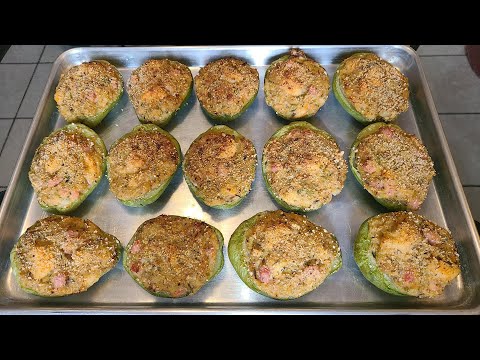 How to make New Orleans stuffed Mirlitons (2023 version)