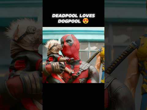 Deadpool loves Dogpool 😍😘🔥#marvel #shorts #mcu #deadpool #explore