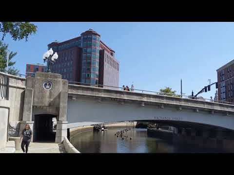 Providence City Center/普罗维登城市中心/Capital罗德岛州府大厦/City Hall市政厅/Cultural Center文化商业中心/罗德岛首府-2）新英格兰之行（12）